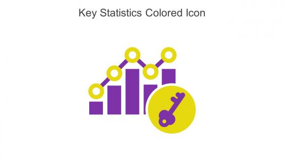 Key Statistics Colored Icon In Powerpoint Pptx Png And Editable Eps Format