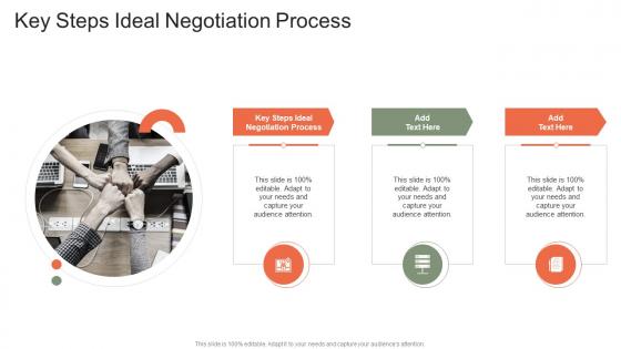 Key Steps Ideal Negotiation Process In Powerpoint And Google Slides Cpb