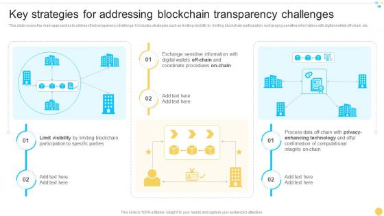 Key Strategies For Addressing Blockchain Transparency Challenges Unlocking Real World BCT SS
