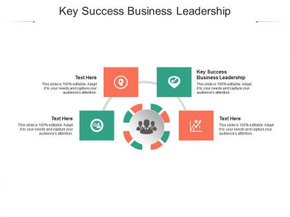 Key success business leadership ppt powerpoint presentation layouts design templates cpb