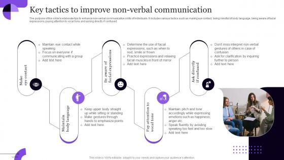 Key Tactics To Improve Non Verbal Communication