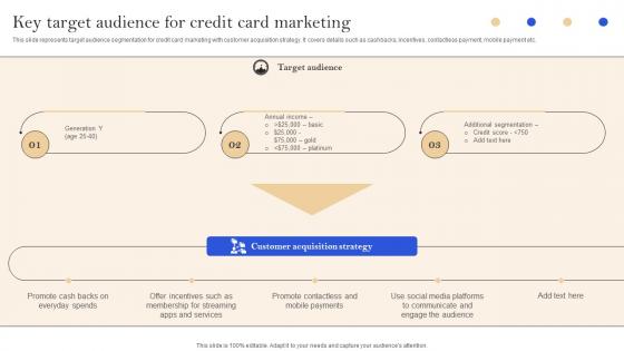 Key Target Audience For Credit Card Marketing Implementation Of Successful Credit Card Strategy SS V