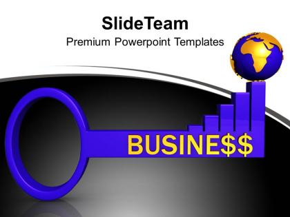 Key to business global success powerpoint templates ppt themes and graphics 0113