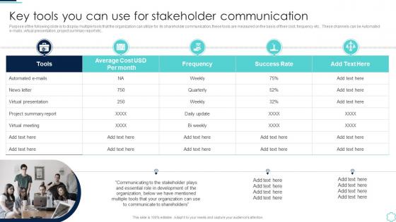 Key Tools You Can Use For Stakeholder Communication Internal Communication Guide