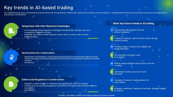 Key Trends In AI Based Trading How AI Is Revolutionizing Finance Industry AI SS