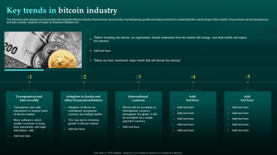 Key Trends In Bitcoin Industry Cryptocurrency Investment Guide For Corporates