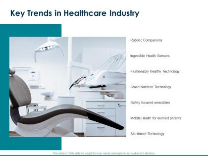 Key trends in healthcare industry robotic companions ppt powerpoint presentation rules