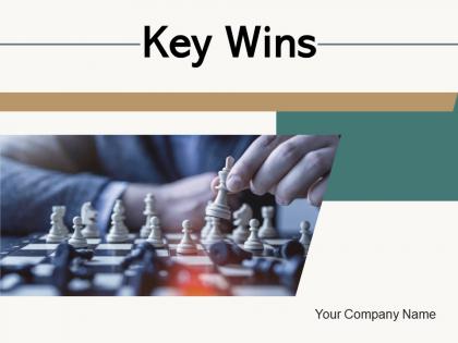 Key Wins Business Strategy Motivational Inspirational Framework
