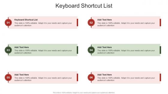 Keyboard Shortcut List In Powerpoint And Google Slides Cpb