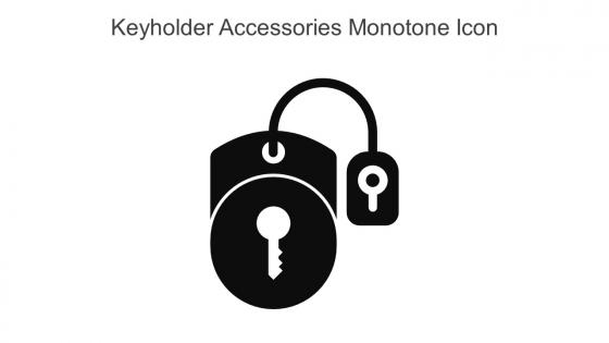 Keyholder Accessories Monotone Icon In Powerpoint Pptx Png And Editable Eps Format