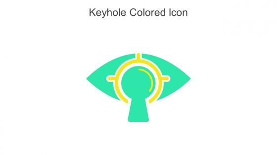 Keyhole Colored Icon In Powerpoint Pptx Png And Editable Eps Format