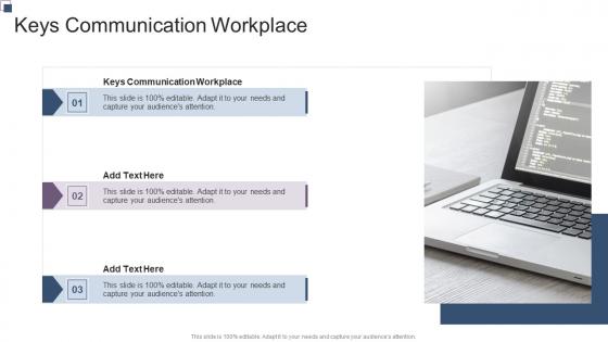 Keys Communication Workplace In Powerpoint And Google Slides Cpb