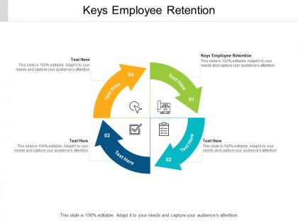 Keys employee retention ppt powerpoint presentation model topics cpb