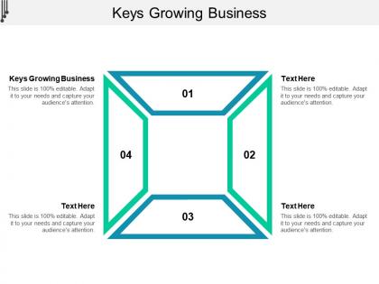 Keys growing business ppt powerpoint presentation infographics graphics cpb