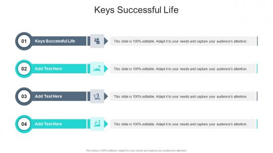 Keys Successful Life In Powerpoint And Google Slides Cpb