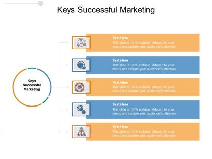 Keys successful marketing ppt powerpoint presentation infographic template graphics tutorials cpb