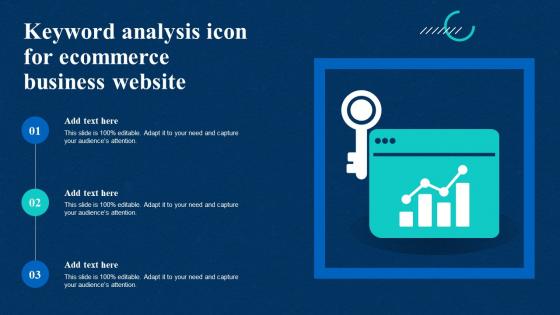 Keyword Analysis Icon For Ecommerce Business Website