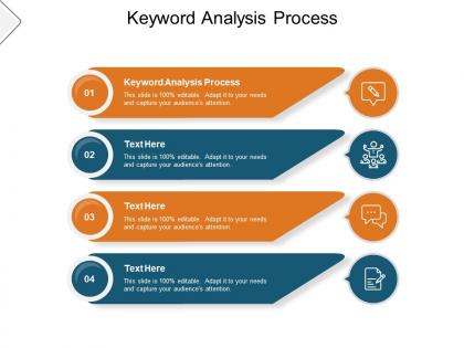 Keyword analysis process ppt powerpoint presentation infographic cpb