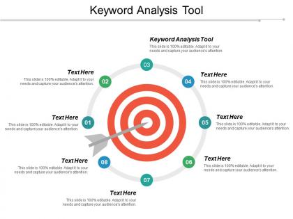 Keyword analysis tool ppt powerpoint presentation pictures file formats cpb