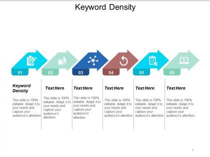 Keyword density ppt powerpoint presentation outline format ideas cpb