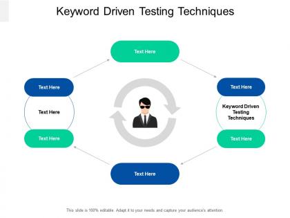 Keyword driven testing techniques ppt powerpoint presentation professional background cpb
