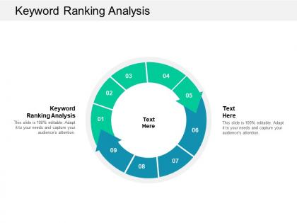 Keyword ranking analysis ppt powerpoint presentation infographic template objects cpb