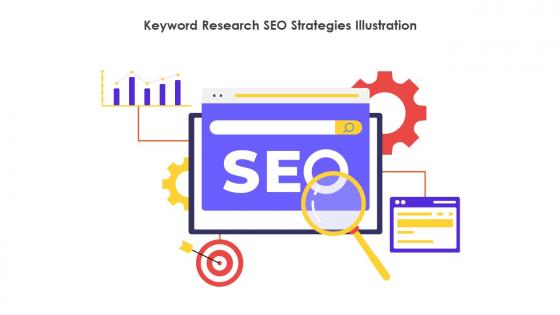 Keyword Research SEO Strategies Illustration