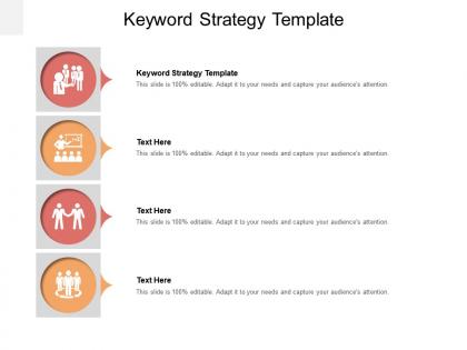 Keyword strategy template ppt powerpoint presentation infographic template topics cpb