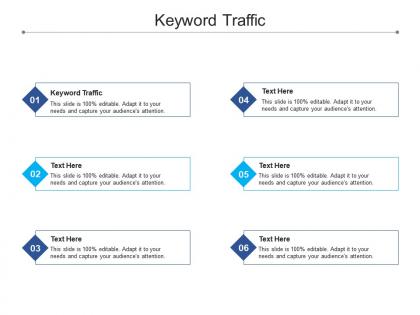 Keyword traffic ppt powerpoint presentation professional background images cpb