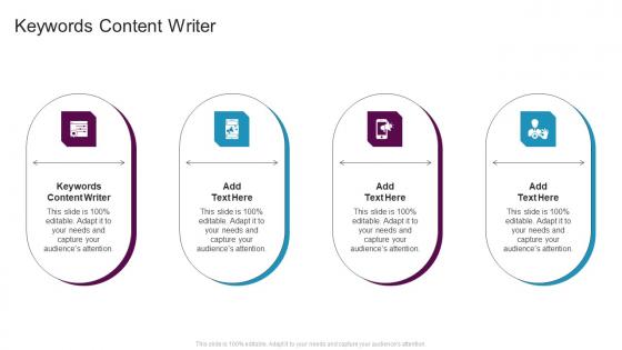 Keywords Content Writer In Powerpoint And Google Slides Cpb