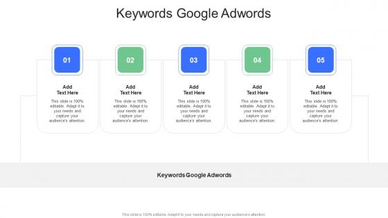 Keywords Google Adwords In Powerpoint And Google Slides Cpb