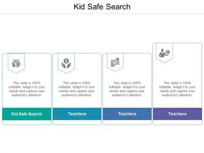 Kid safe search ppt powerpoint presentation gallery demonstration cpb