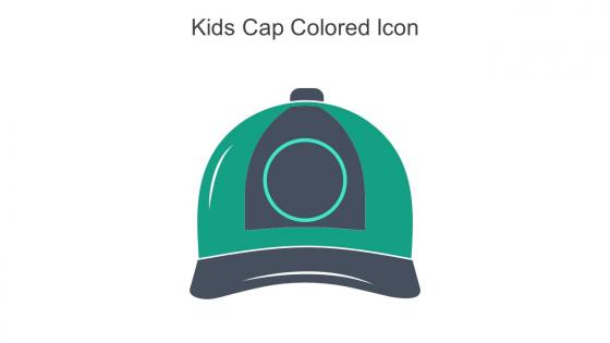 Kids Cap Colored Icon In Powerpoint Pptx Png And Editable Eps Format