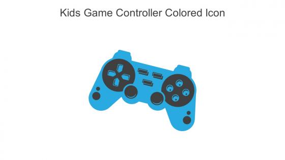Kids Game Controller Colored Icon In Powerpoint Pptx Png And Editable Eps Format