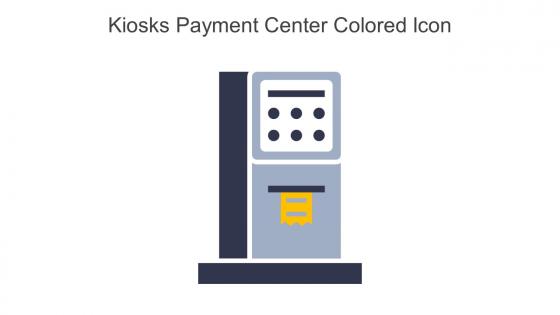 Kiosks Payment Center Colored Icon In Powerpoint Pptx Png And Editable Eps Format