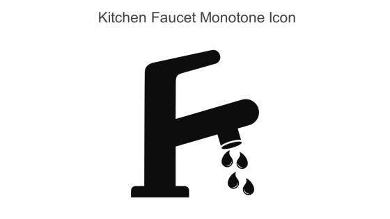 Kitchen Faucet Monotone Icon In Powerpoint Pptx Png And Editable Eps Format