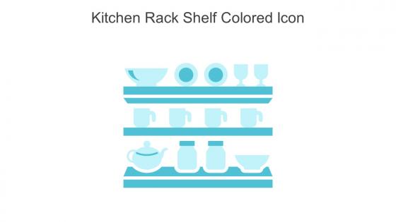 Kitchen Rack Shelf Colored Icon In Powerpoint Pptx Png And Editable Eps Format
