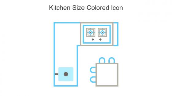 Kitchen Size Colored Icon In Powerpoint Pptx Png And Editable Eps Format
