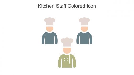 Kitchen Staff Colored Icon In Powerpoint Pptx Png And Editable Eps Format