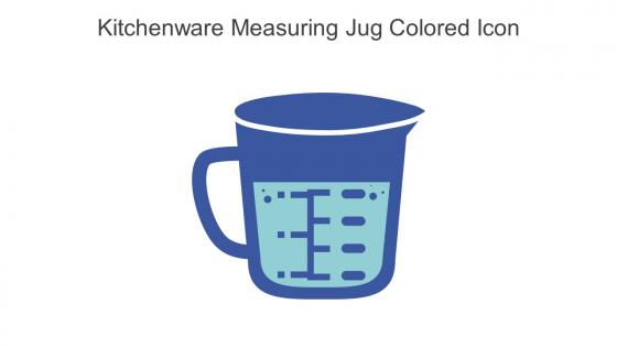 Kitchenware Measuring Jug Colored Icon In Powerpoint Pptx Png And Editable Eps Format