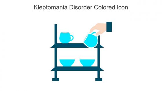 Kleptomania Disorder Colored Icon In Powerpoint Pptx Png And Editable Eps Format