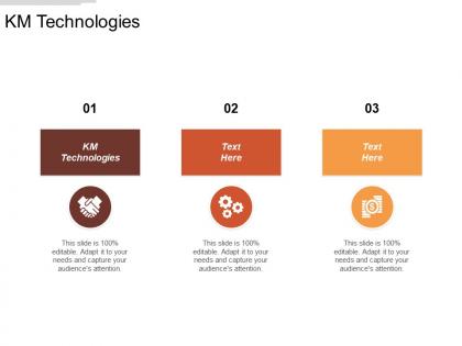 Km technologies ppt powerpoint presentation gallery vector cpb