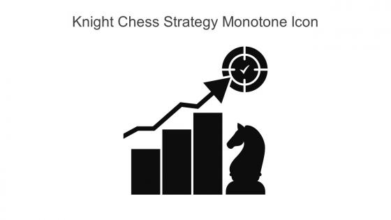 Knight Chess Strategy Monotone Icon In Powerpoint Pptx Png And Editable Eps Format