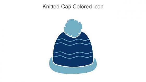 Knitted Cap Colored Icon In Powerpoint Pptx Png And Editable Eps Format