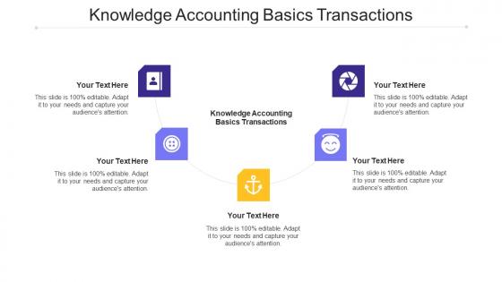 Knowledge Accounting Basics Transactions Ppt Powerpoint Presentation Portfolio Cpb