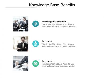 Knowledge base benefits ppt powerpoint presentation slides inspiration cpb