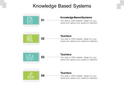 Knowledge based systems ppt powerpoint presentation outline deck cpb