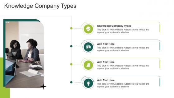 Knowledge Company Types In Powerpoint And Google Slides Cpb