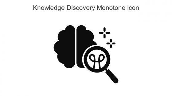 Knowledge Discovery Monotone Icon In Powerpoint Pptx Png And Editable Eps Format