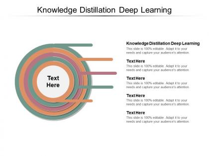 Knowledge distillation deep learning ppt powerpoint presentation icon portrait cpb